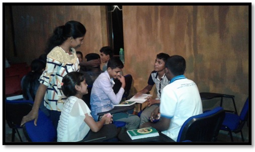 Conducting child-led research workshop for children of National Children Council at Sarvodaya Centre in Moratuwa on 24th, 25th June 2017, requested by Department of Probation and Childcare and Sponsored by Save the Children